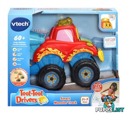 Vtech - Toot Toot Monster Truck - Tn80546403006 - 3417765464034