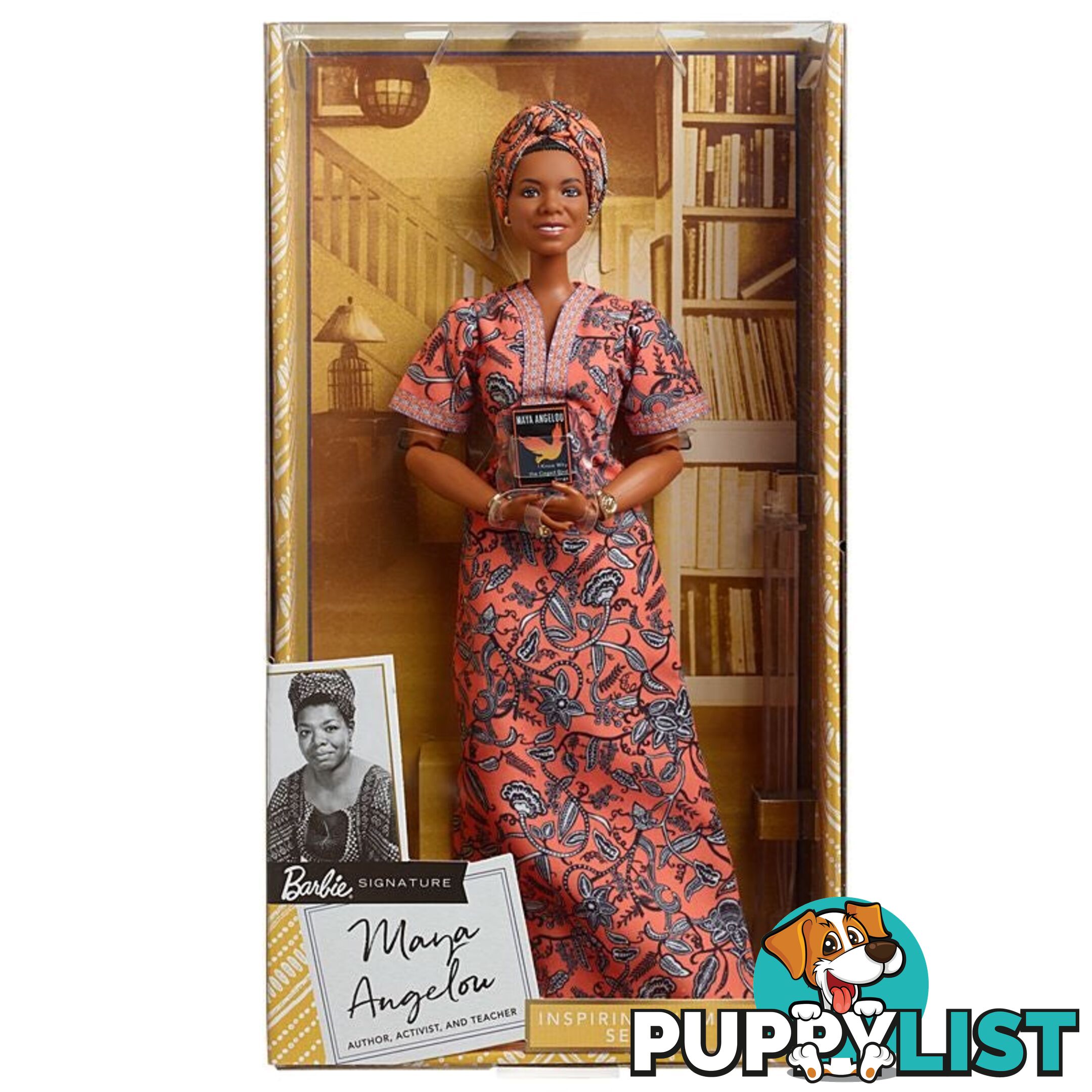 Barbie Signature Inspiring Women Series Maya Angelou Magxf46 - 887961955286