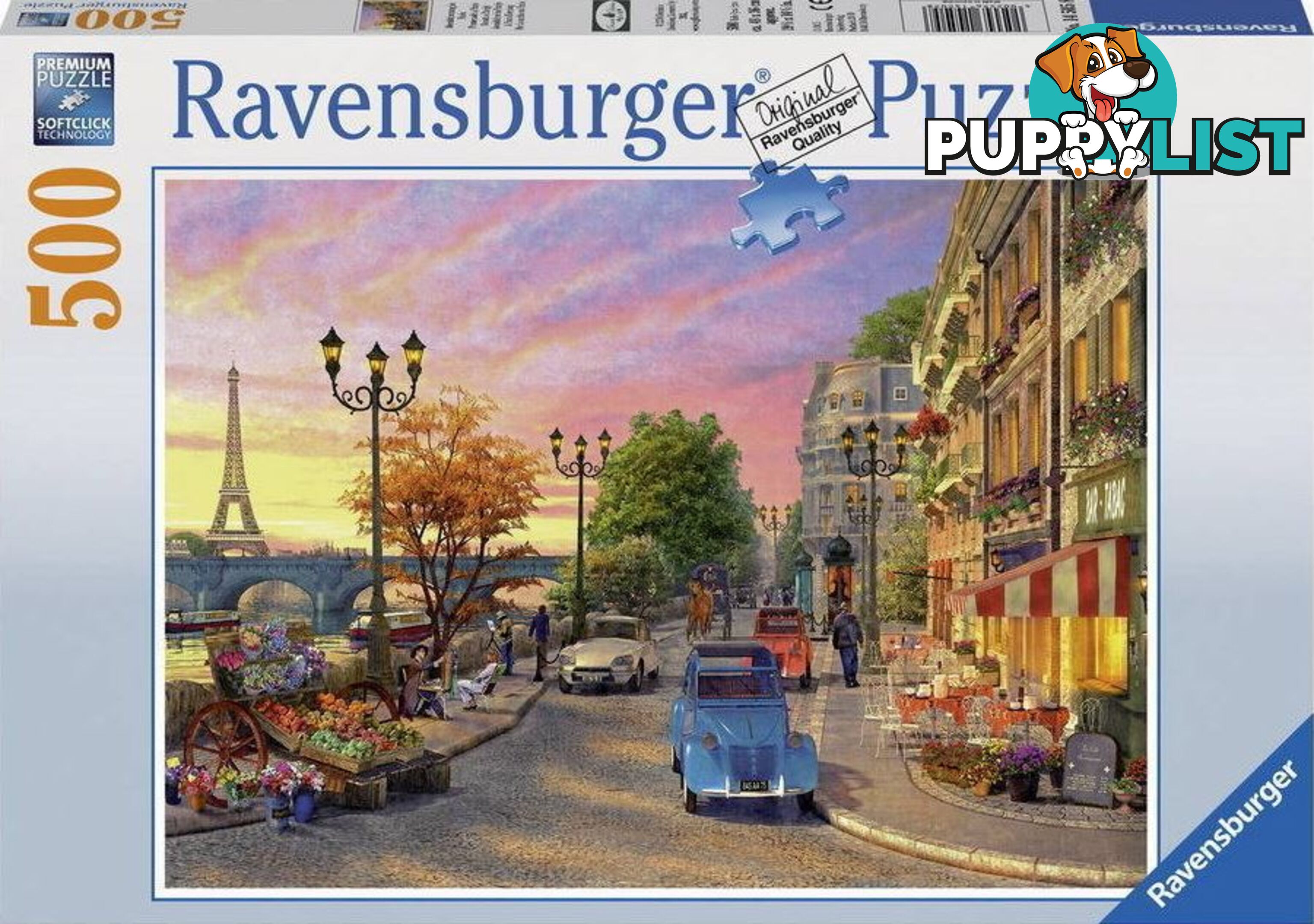 Ravensburger - A Paris Evening Jigsaw Puzzle 500pc - Mdrb14505 - 4005556145058