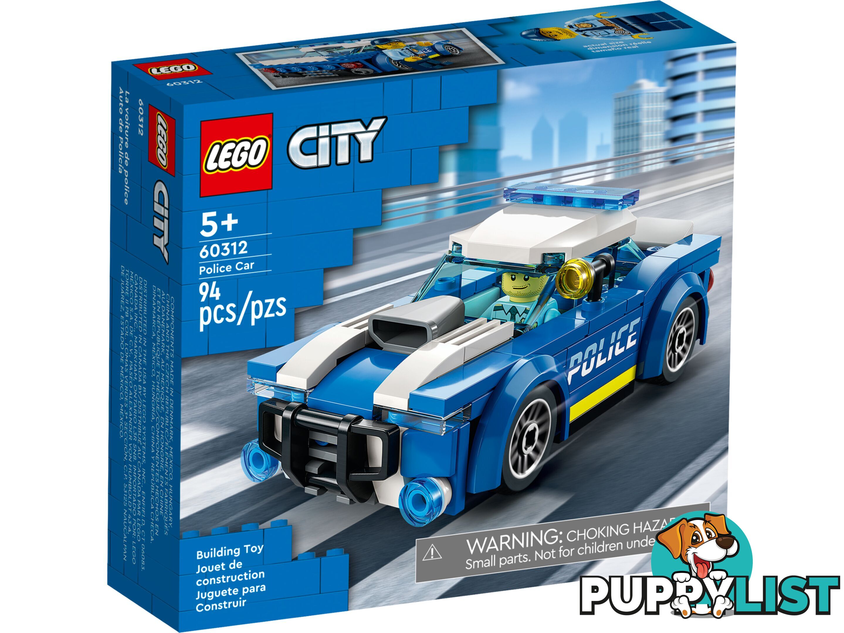 LEGO 60312 Police Car - City Police - 5702017161884