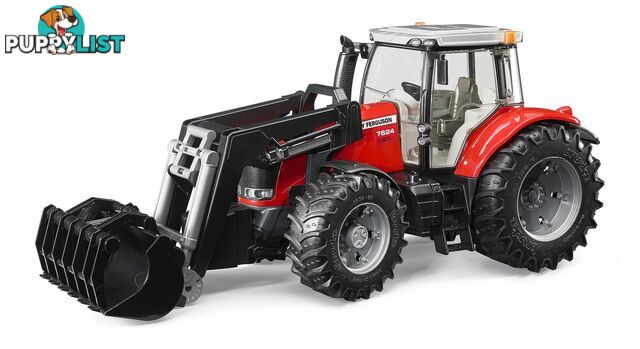 Bruder Massey Ferguson 7624 With Front loader - Bruder Agriculture 03047 - 4251172714622