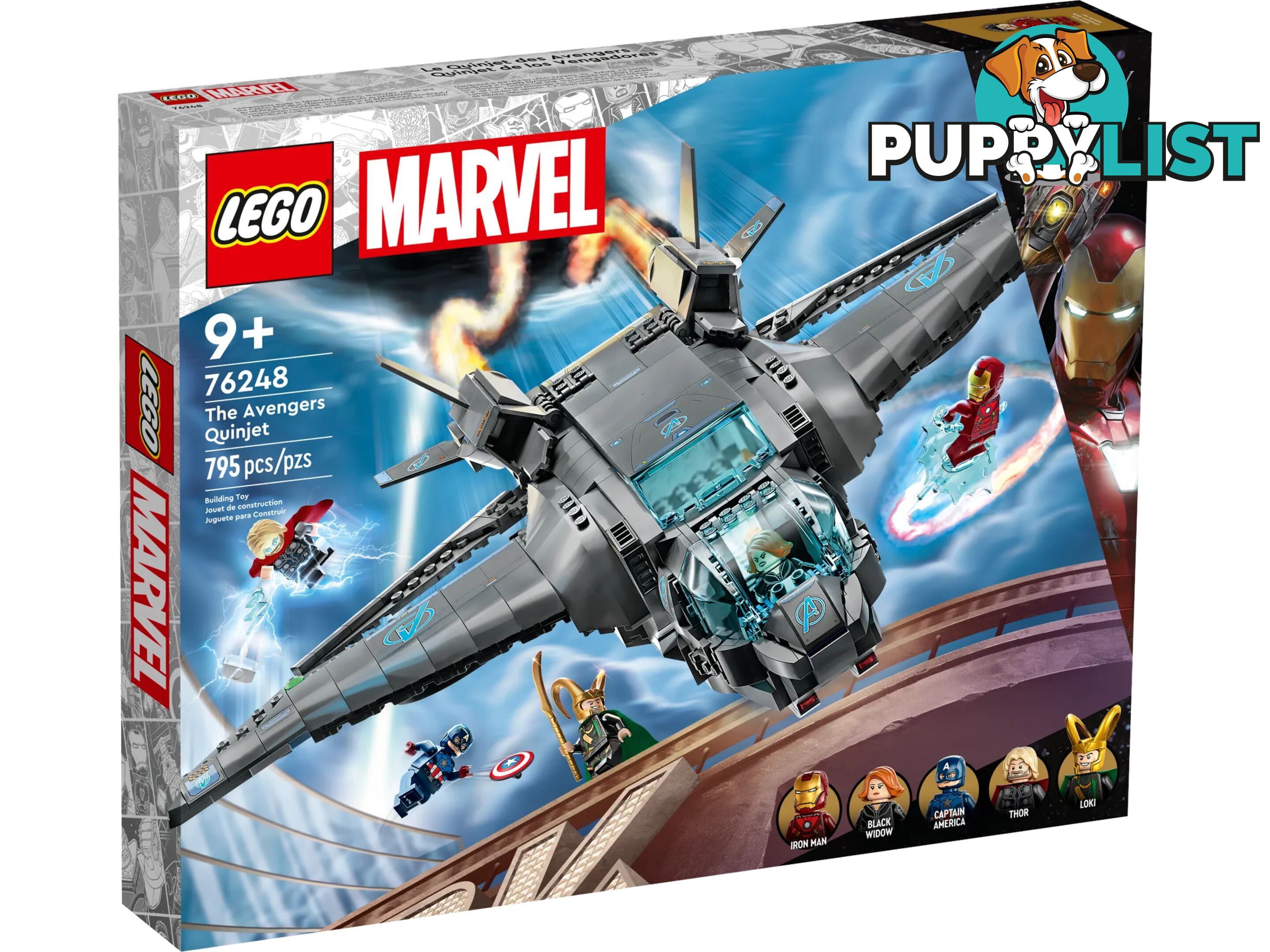 LEGO 76248 The Avengers Quinjet - Marvel Super Heroes - 5702017419671