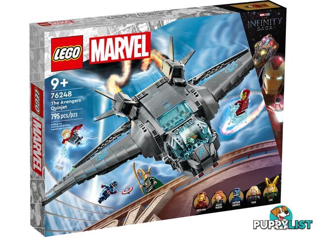 LEGO 76248 The Avengers Quinjet - Marvel Super Heroes - 5702017419671