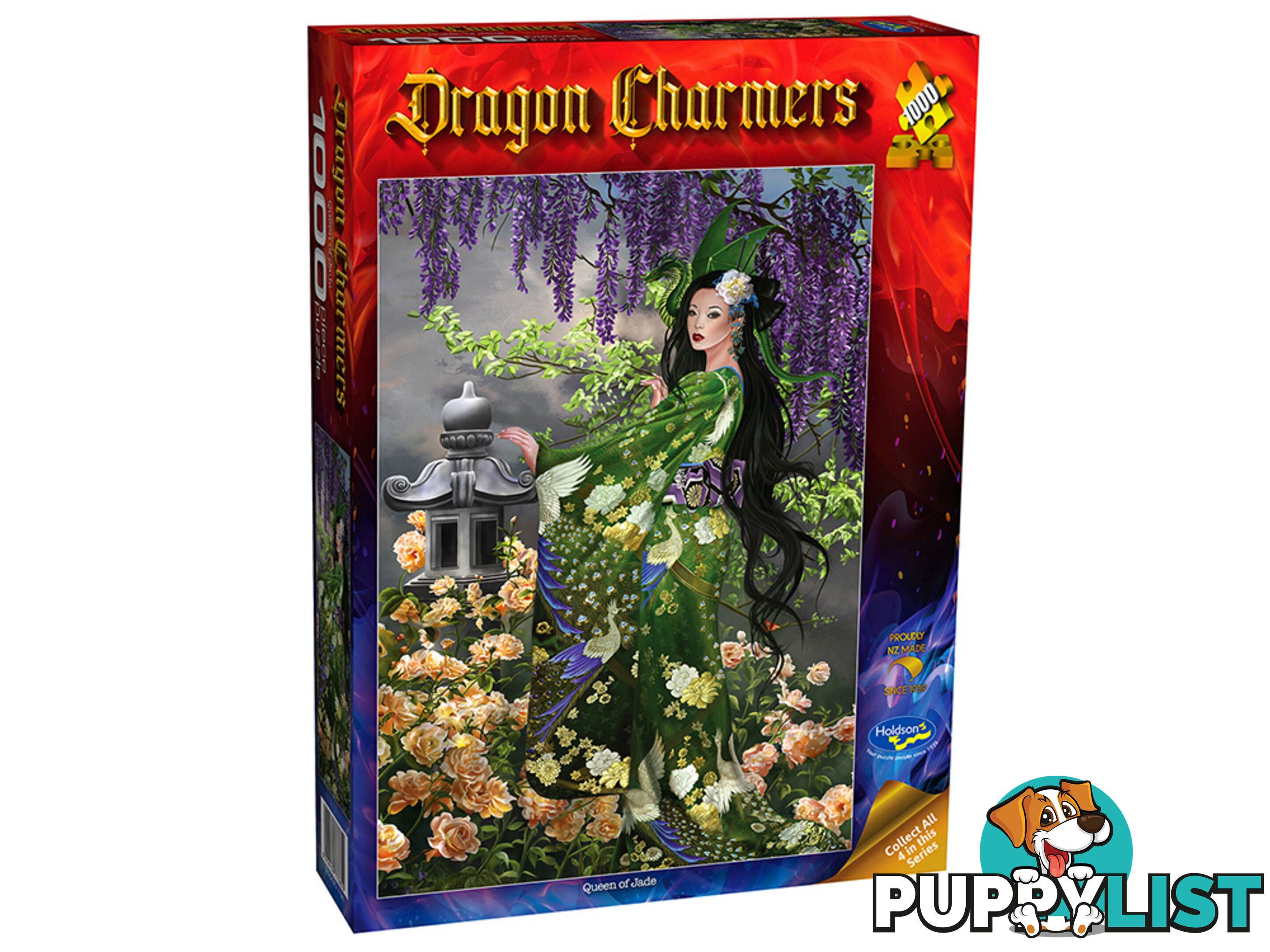 Holdson Jigsaw Puzzle - Dragon Charmers Queen Of Jade 1000 Piece Jigsaw Puzzle Hol773855 - 9414131773855