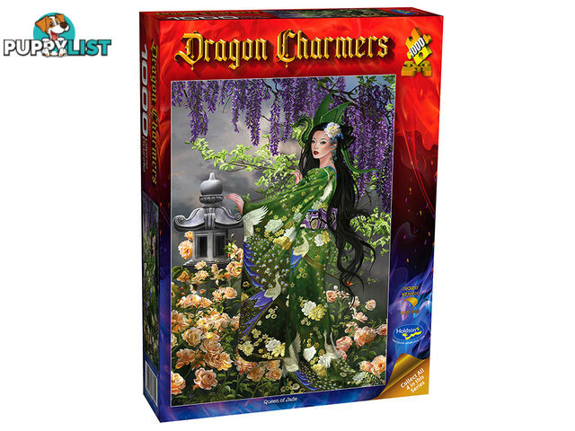 Holdson Jigsaw Puzzle - Dragon Charmers Queen Of Jade 1000 Piece Jigsaw Puzzle Hol773855 - 9414131773855