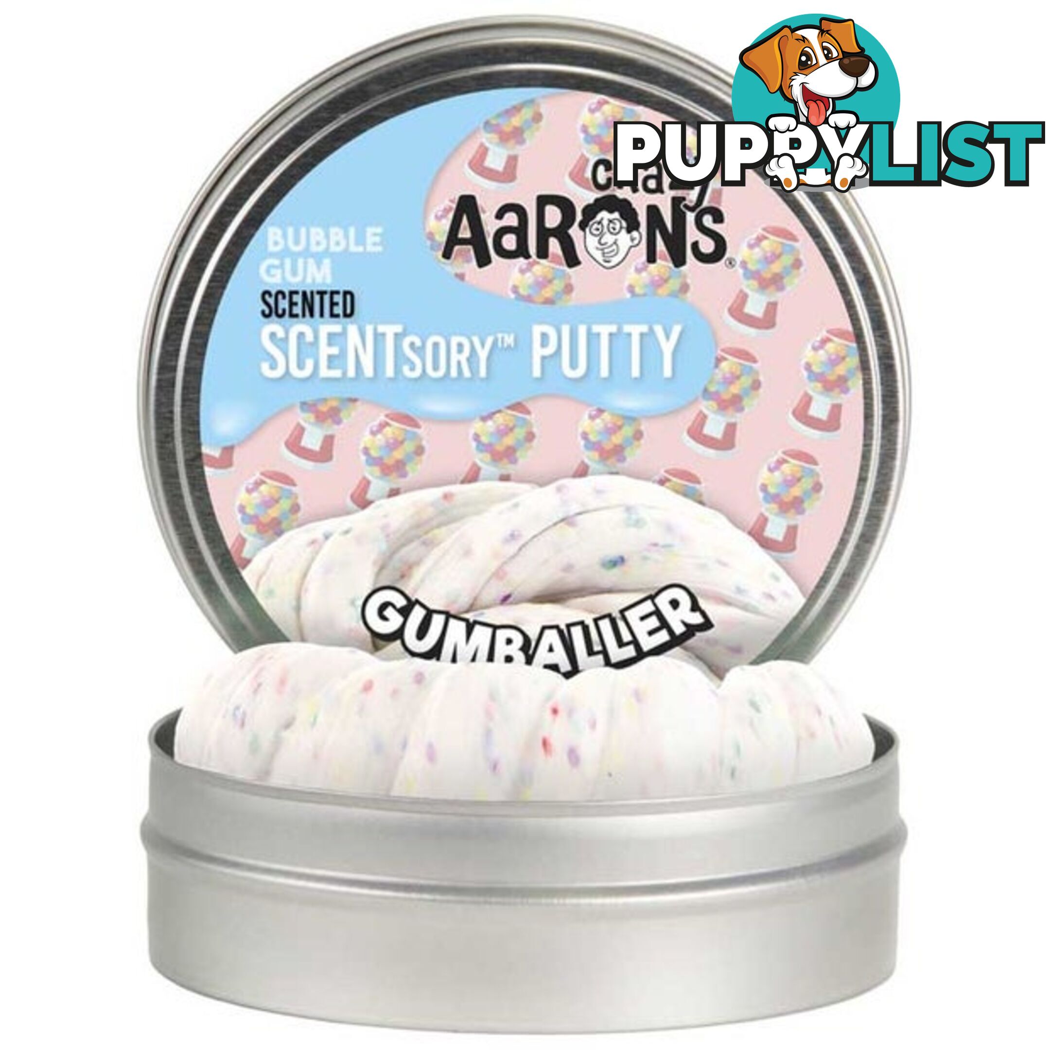 Crazy Aaron's Scentsory Putty Gumballer (bubblegum Scented) 2.5Inch - Bgscngb055 - 787790210009