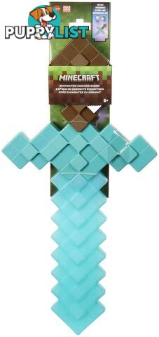 Minecraft -toys Enchanted Diamond Sword For Role-play Lights & Sounds Gift For Kids - Mahnm78 - 194735145393