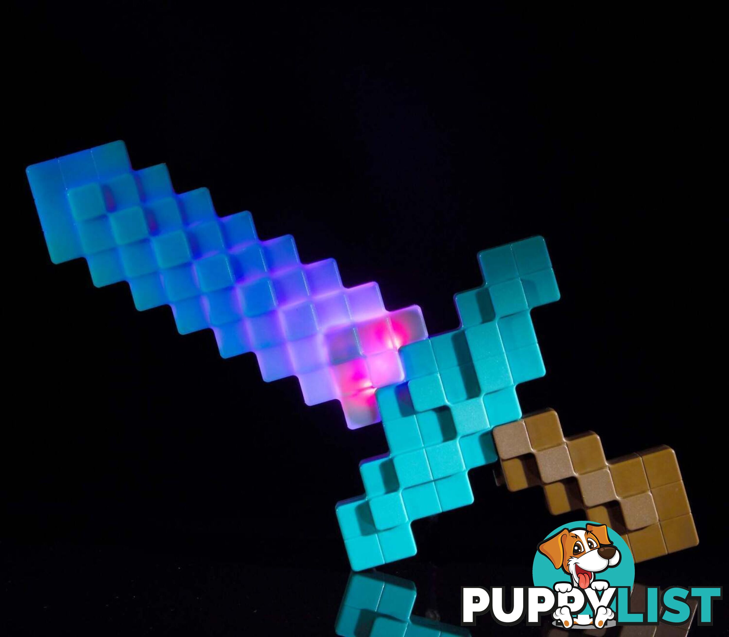 Minecraft -toys Enchanted Diamond Sword For Role-play Lights & Sounds Gift For Kids - Mahnm78 - 194735145393