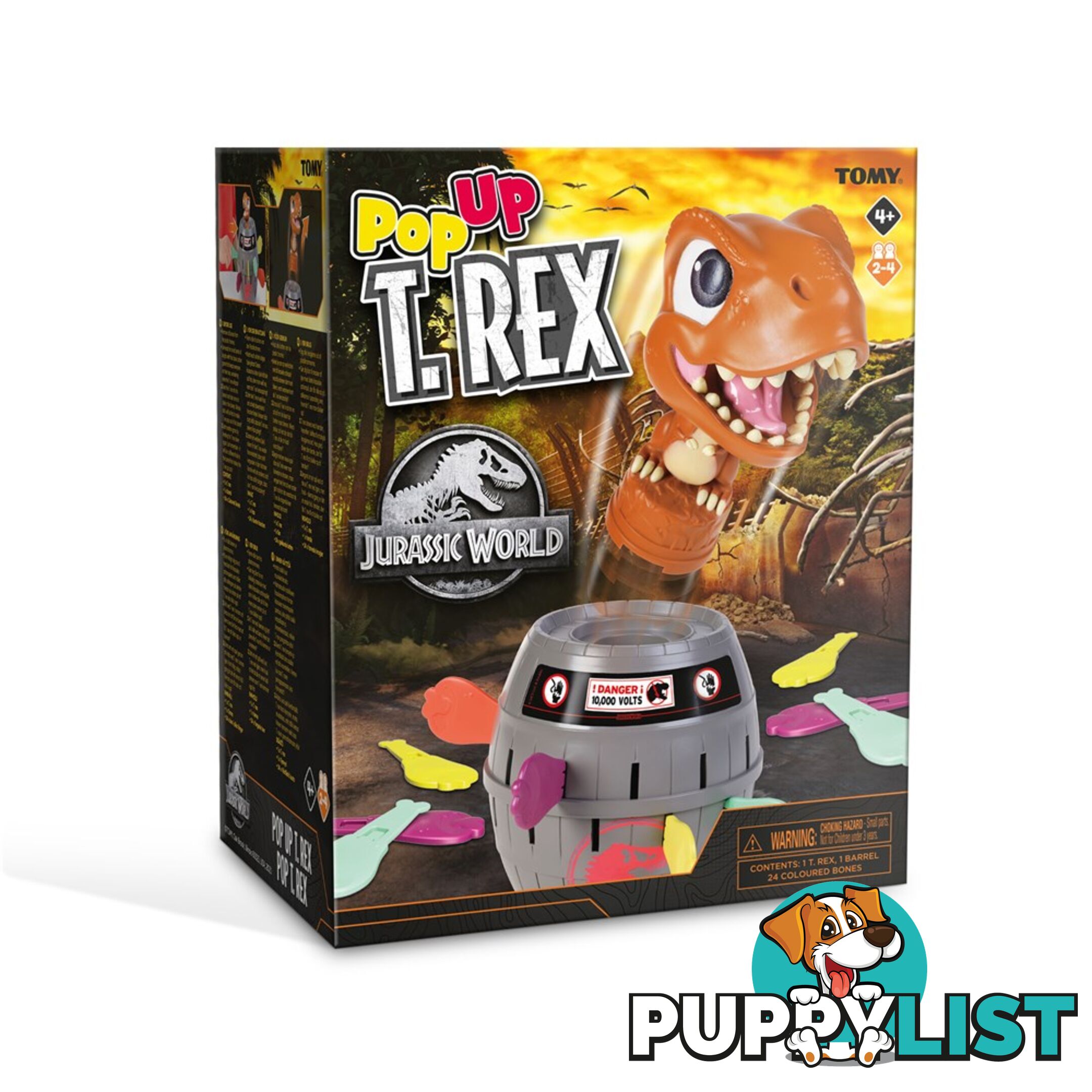 Tomy - Pop-up T-rex Game - Tomy - Lct73290 - 5011666732902