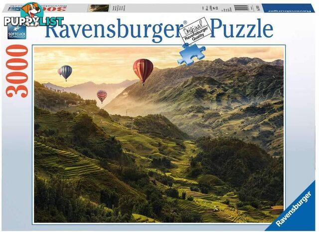 Ravensburger - Grass Landscape Jigsaw Puzzle 3000 Pieces Rb17076 - 4005556170760