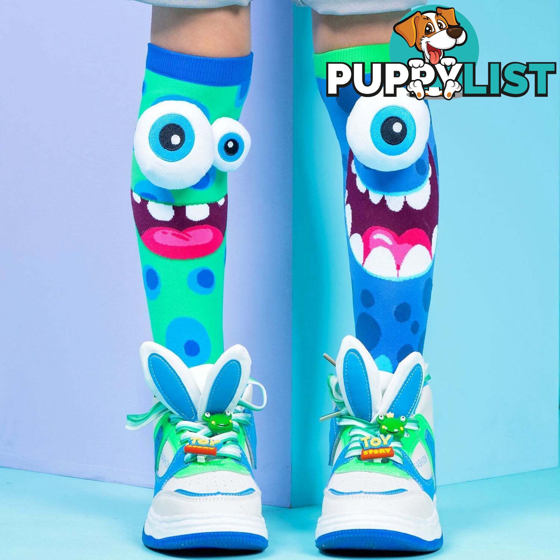 Madmia -Silly Monsters Socks Kids & Adults Age 6y+ - Mumm207 - 9355645002485