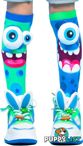 Madmia -Silly Monsters Socks Kids & Adults Age 6y+ - Mumm207 - 9355645002485