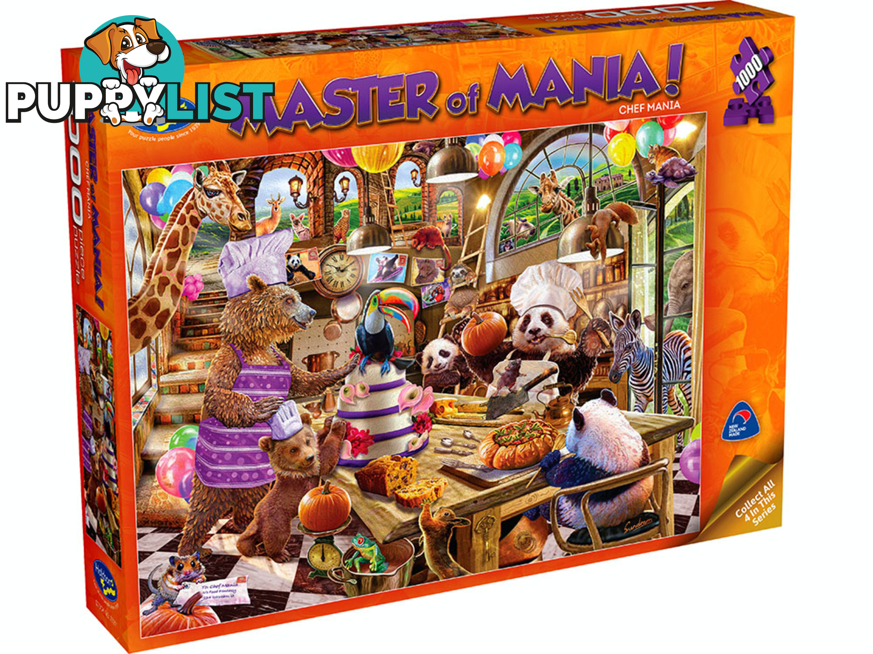 Holdson Jigsaw Puzzle - Master Of Mania Chef 1000 Piece Jigsaw Puzzle Hol772117 - 9414131772117