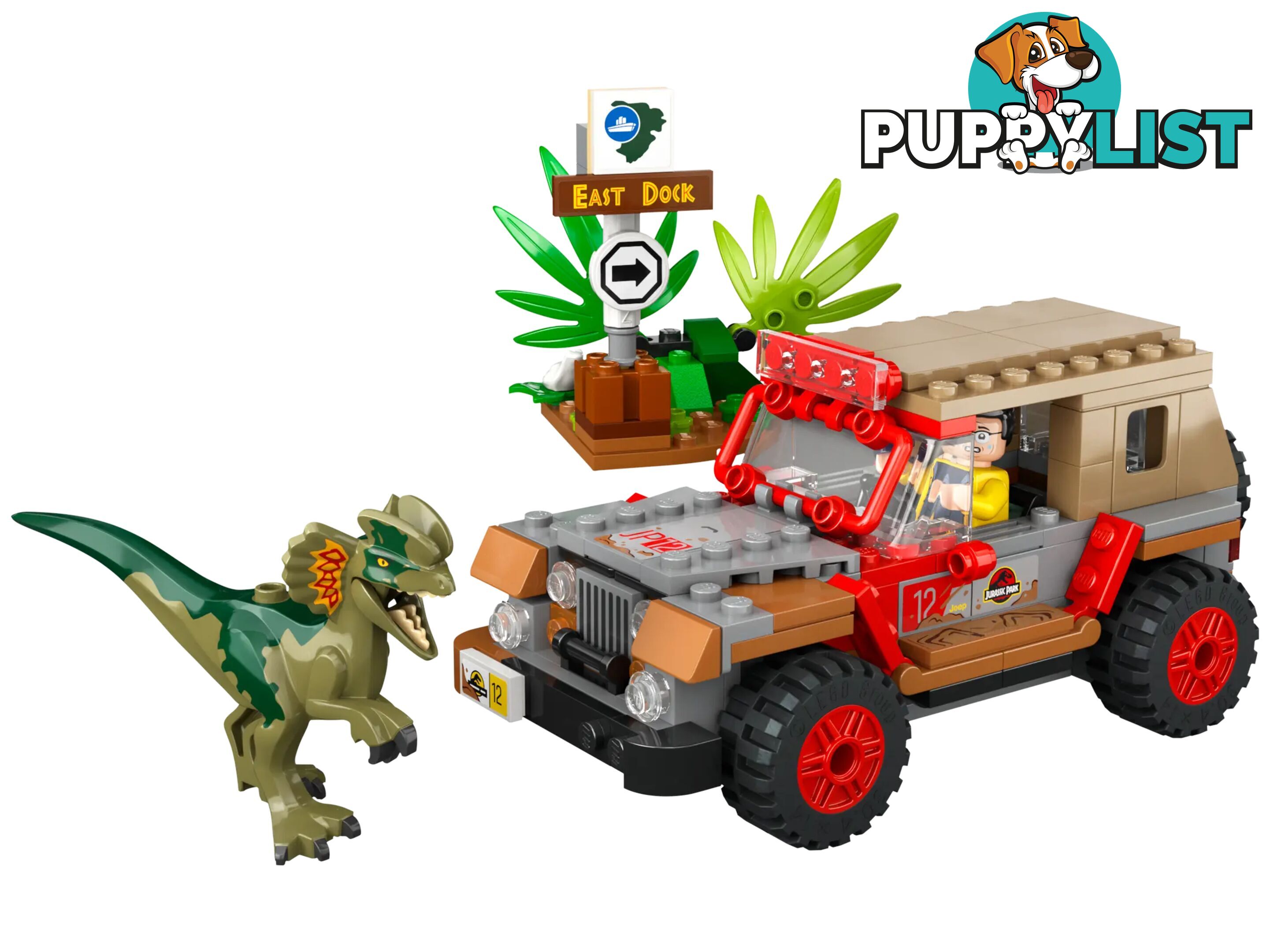 LEGO 76958 Dilophosaurus Ambush - Jurassic World - 5702017421933