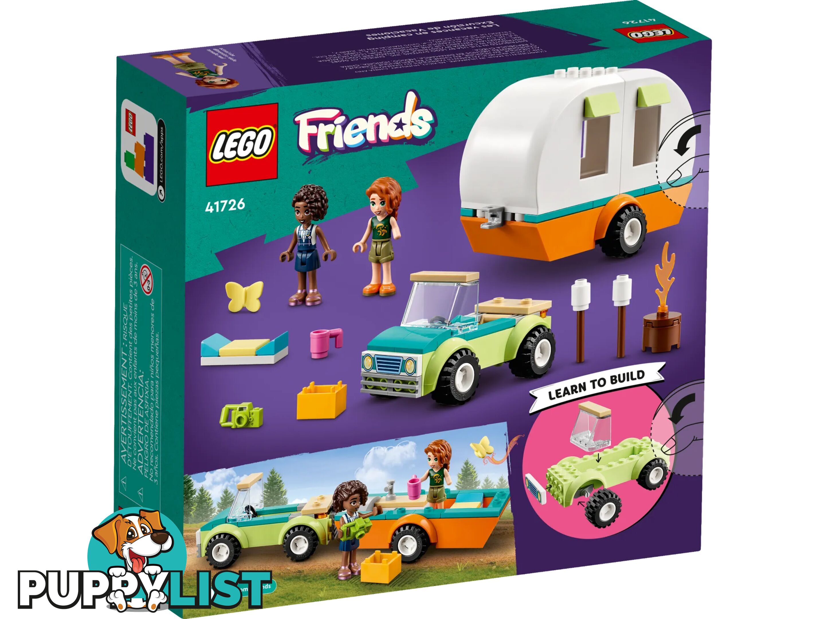 LEGO 41726 Holiday Camping Trip - Friends 4+ - 5702017415024