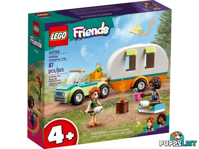 LEGO 41726 Holiday Camping Trip - Friends 4+ - 5702017415024