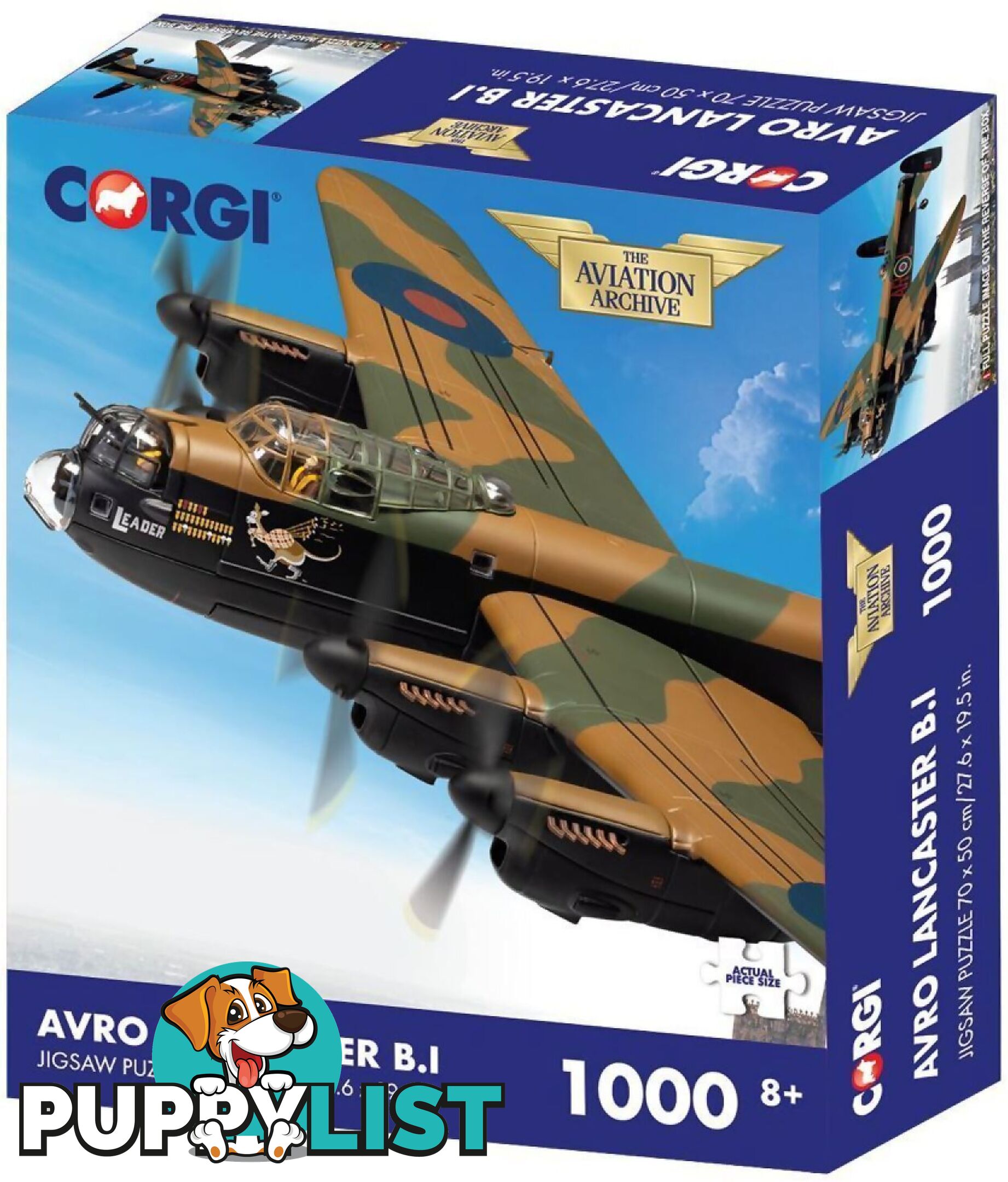 Holdson - Corgi Collection - Avro Lancaster B.l. Jigsaw Puzzle 1000 Pieces - Jdhol331548 - 5060337331548