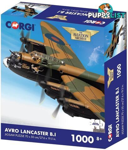 Holdson - Corgi Collection - Avro Lancaster B.l. Jigsaw Puzzle 1000 Pieces - Jdhol331548 - 5060337331548