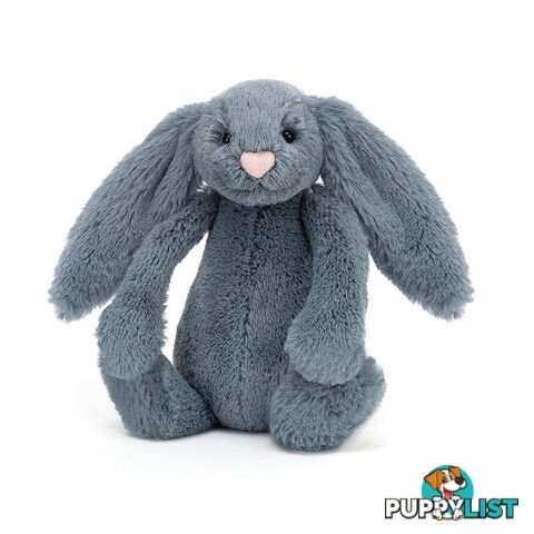 Jellycat Bashful Dusky Blue Bunny Small Blue 18x9x10cm   Bass6duskb - 670983127201