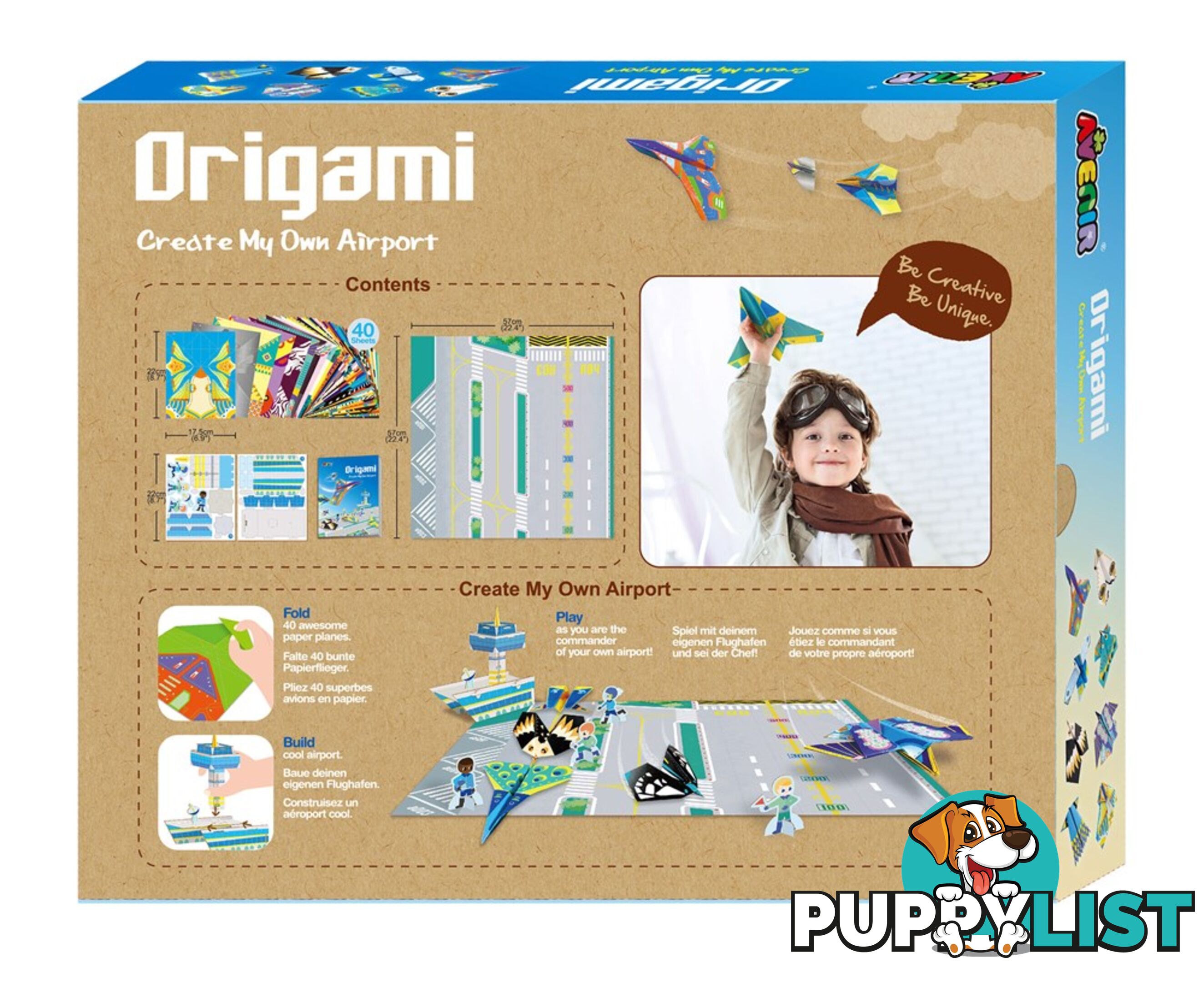 AVENIR - ORIGAMI CREATE MY OWN AIRPORT - Jpch201769 - 6920773317690