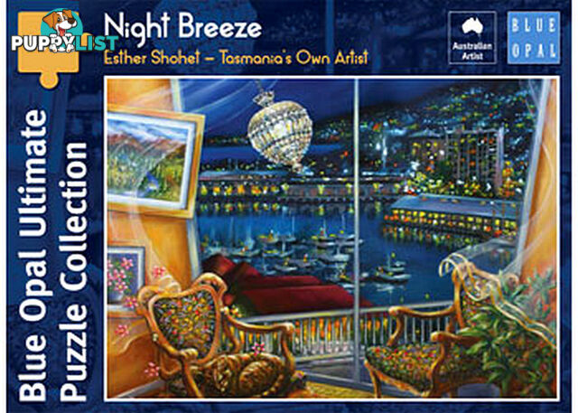 Blue Opal - Shohet Night Breeze 1000 Pieces Jigsaw Puzzle Bl02109 - 633793021091