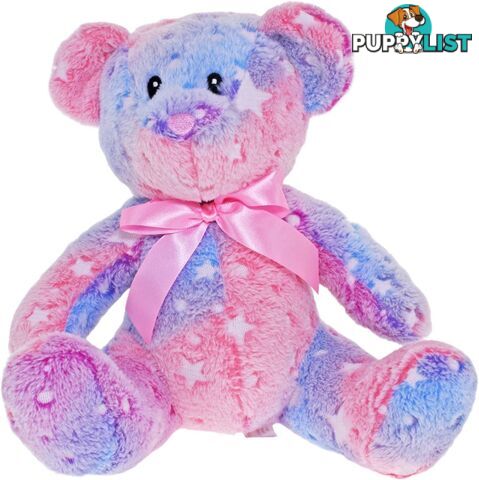 Cotton Candy - Plush Bear Beatrice Pink Multi Glow In The Dark - Ccbbr06 - 9353468017891