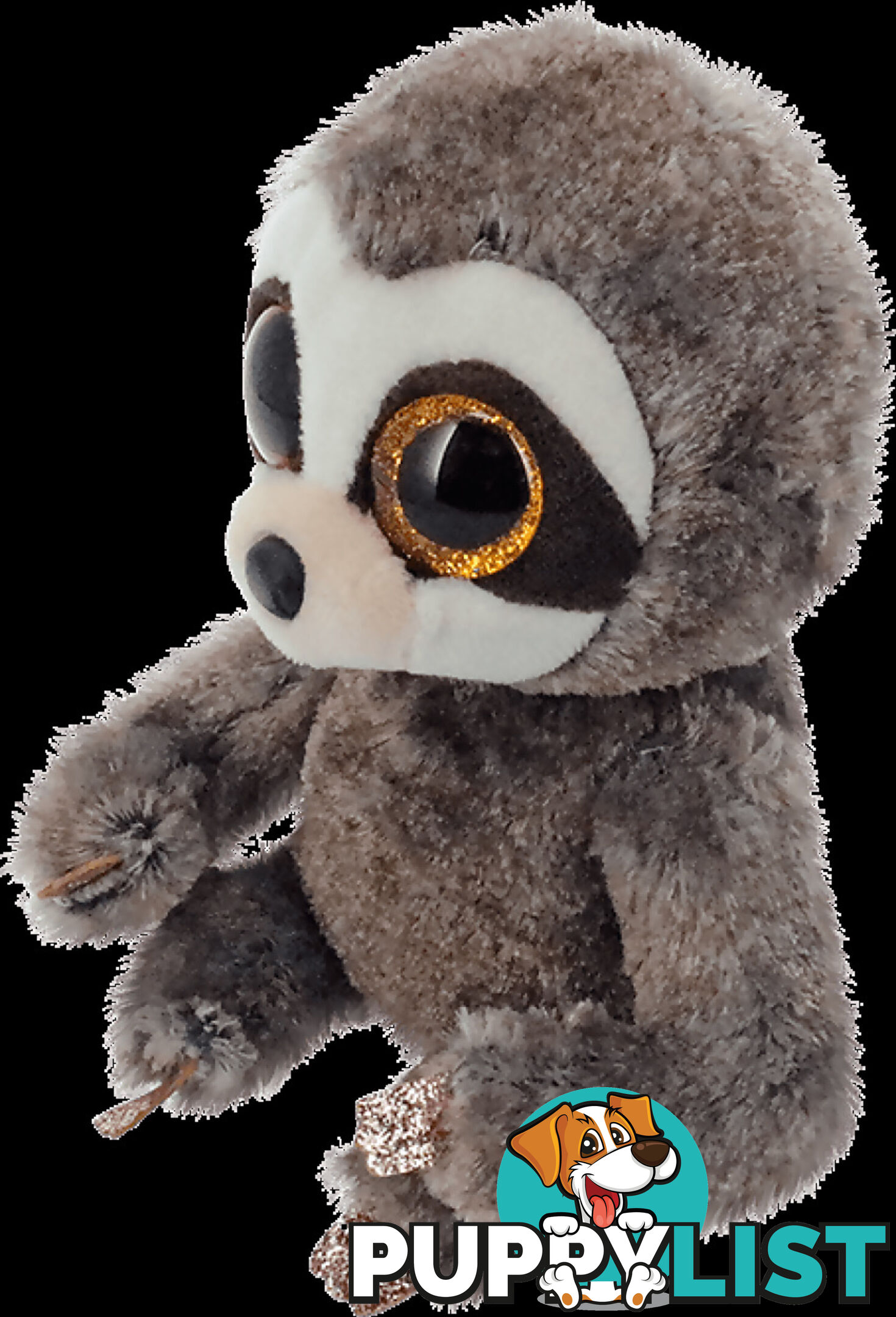 Ty - Beanie Boos - Dangler Two Tone Grey Sloth Large 41cm - Bg36759 - 008421367597