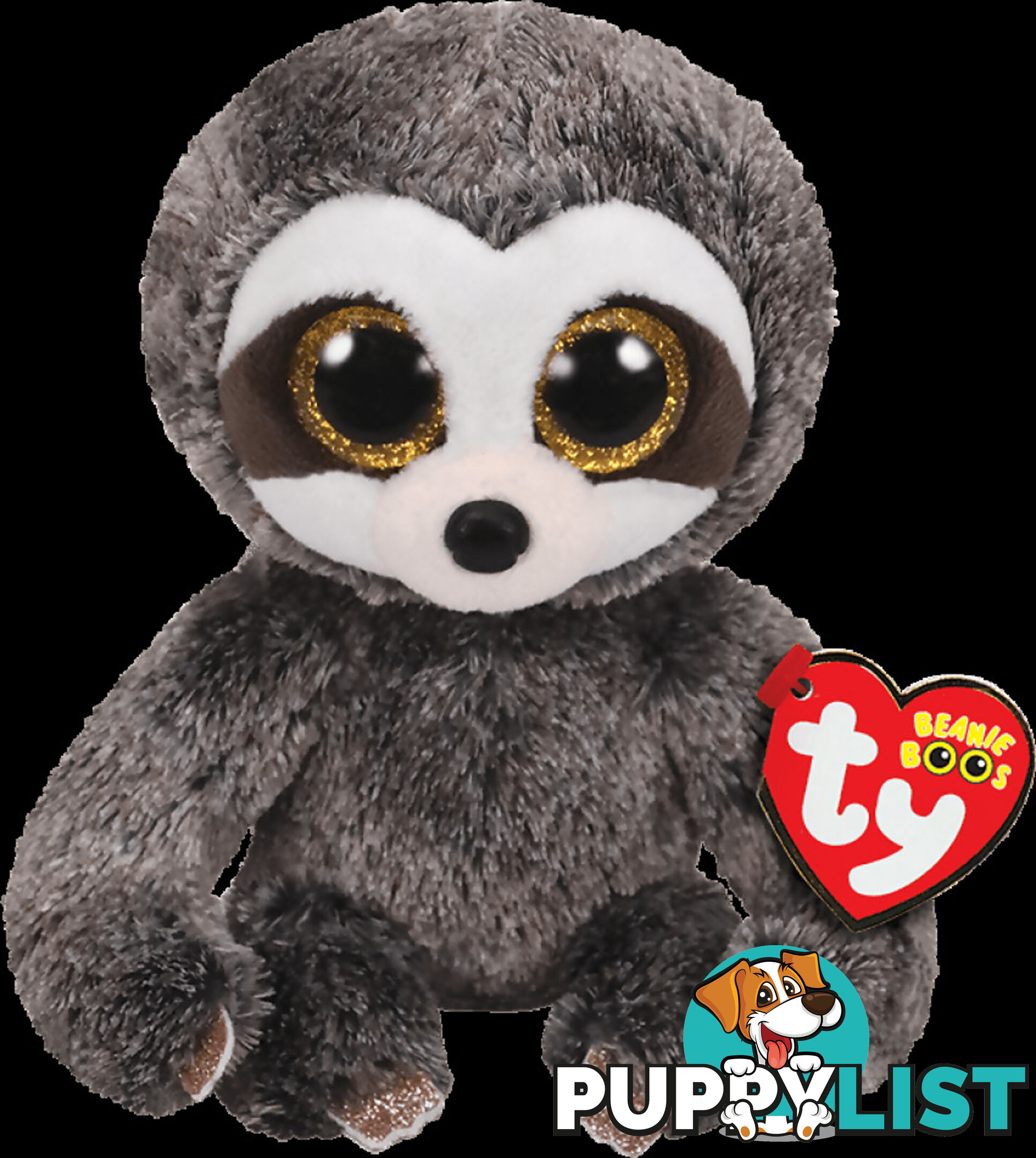 Ty - Beanie Boos - Dangler Two Tone Grey Sloth Large 41cm - Bg36759 - 008421367597