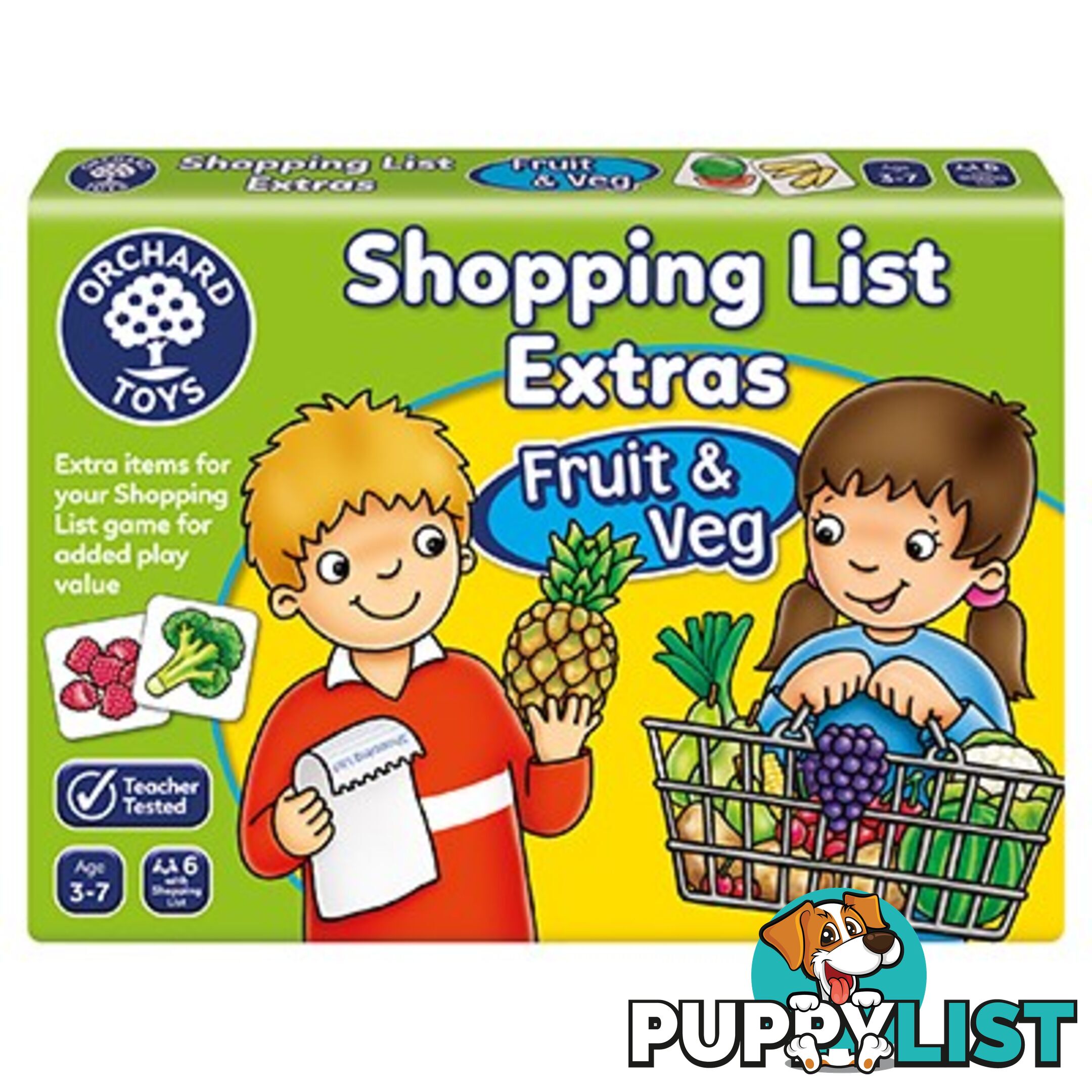 Orchard Toys - Shopping List Extras - Fruit & Veg - Mdoc090 - 5011863101150