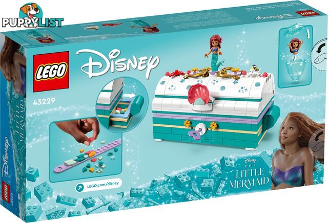 LEGO 43229 Ariel's Treasure Chest - Disney Princess - 5702017433899