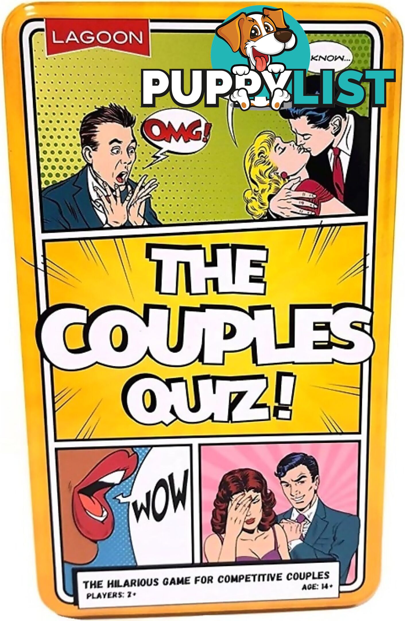 Lagoon - The Couples Quiz Tin - Ug5358 - 677666021580