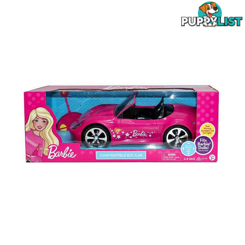 Barbie Rc Car Convertible - Hs78562 - 9317454785621