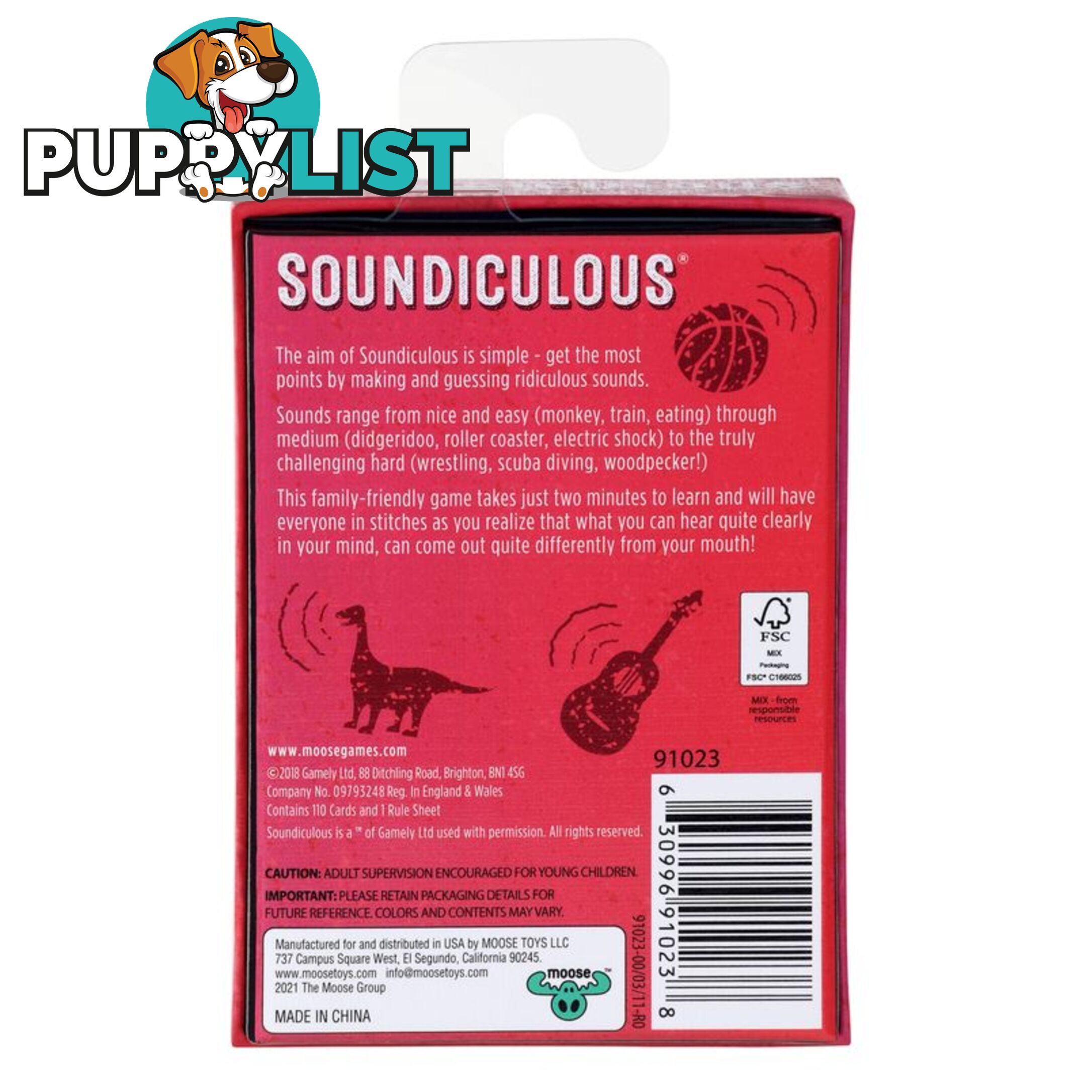 Soundiculous Card Game - Mj91023 - 630996910238