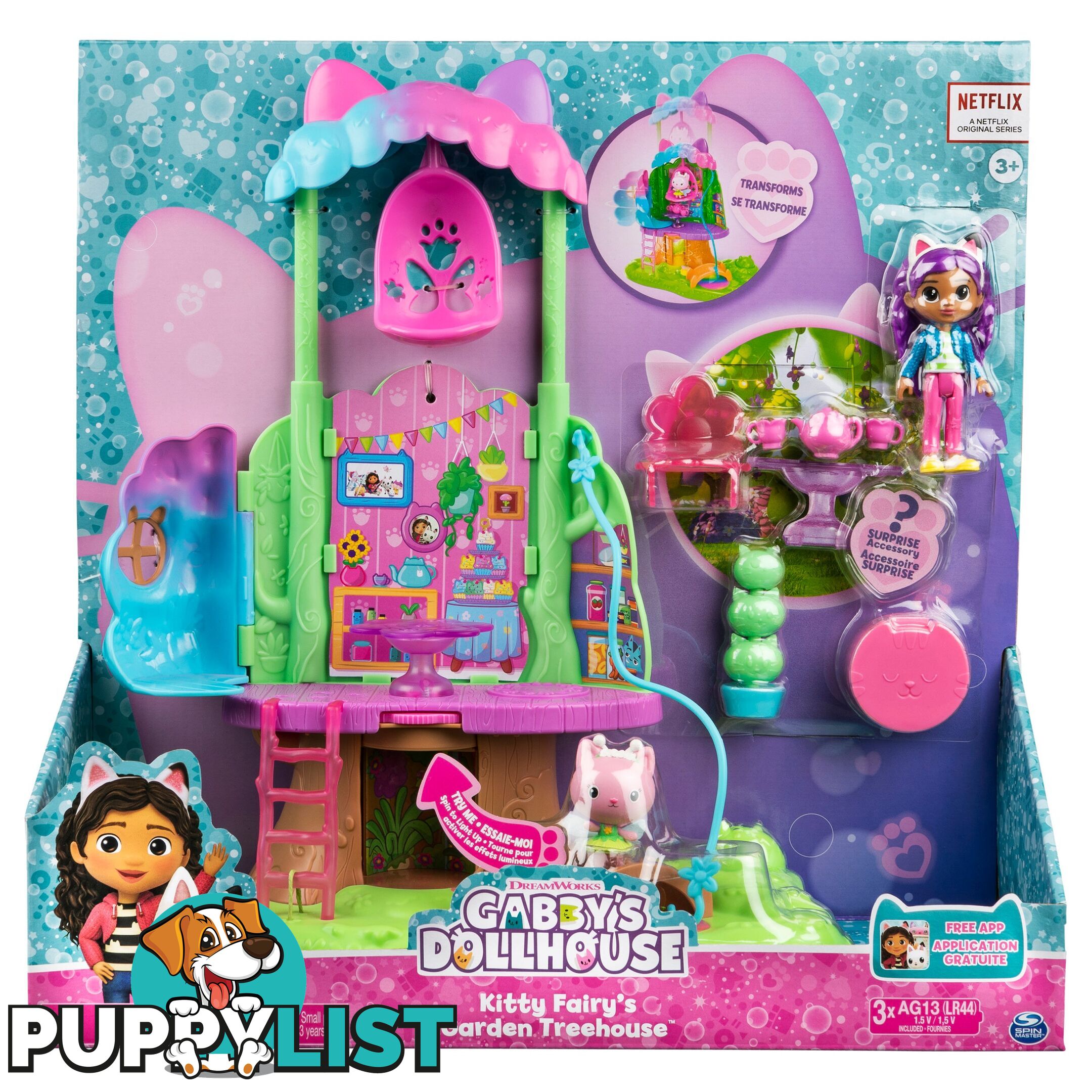 Gabby's Dollhouse Fairy Garden Treehouse - Si6061580 - 778988371107