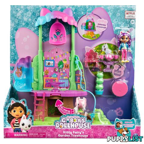 Gabby's Dollhouse Fairy Garden Treehouse - Si6061580 - 778988371107