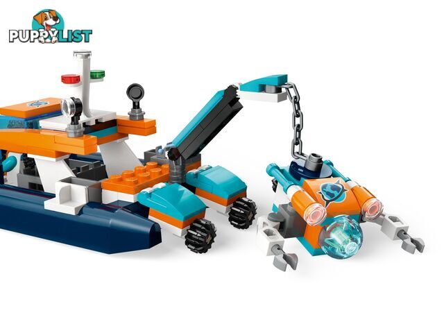 LEGO 60377 Explorer Diving Boat - City - 5702017416373