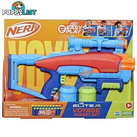 Nerf Elite Jr. Voyage Target Set - Hbf6361as00 - 195166218199