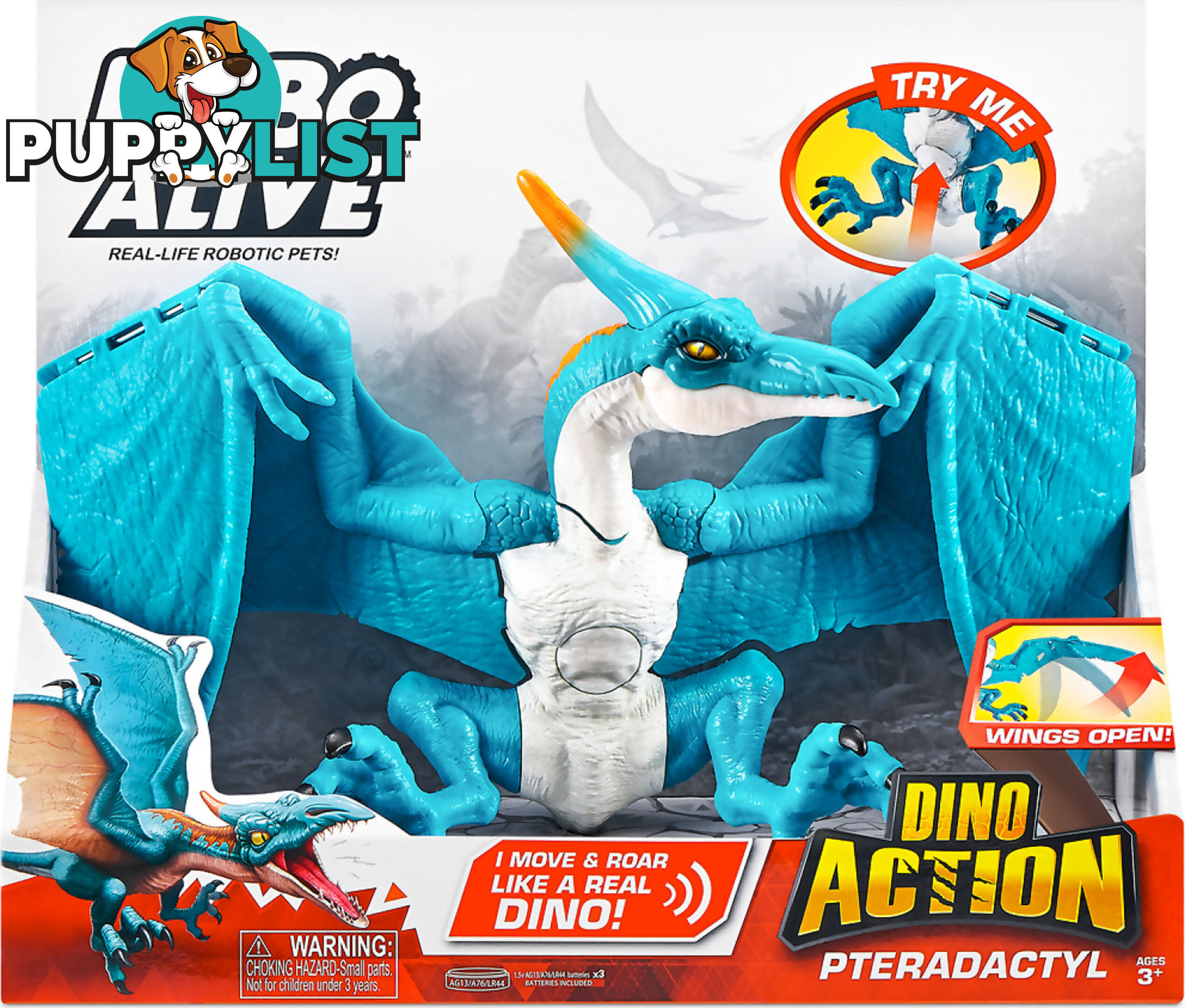 Robo Alive - Pteradactyl Dinoact - Azazt7173 - 193052037930