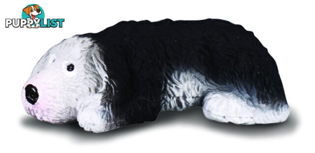 CollectA Old English Sheepdog Puppy Animal Figurine - Rpco88067 - 4892900880679