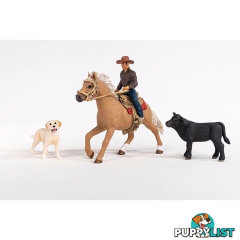 Schleich - Western Riding Adventures Playset - Mdsc42578 - 4059433474427