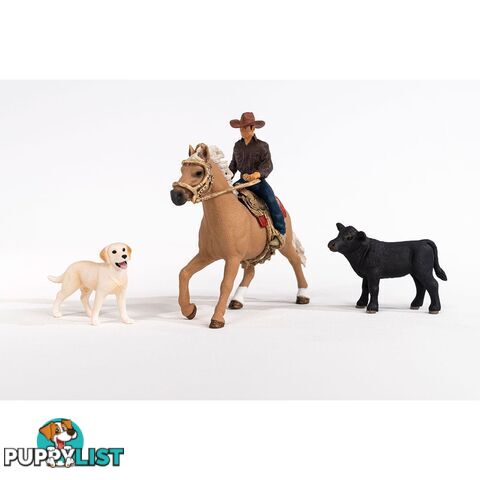 Schleich - Western Riding Adventures Playset - Mdsc42578 - 4059433474427