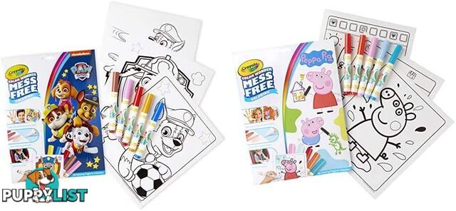 Crayola Paw Patrol Colour Wonder Set - Mess Free Colouring Pages & Markers Bs757007 - 71662470074