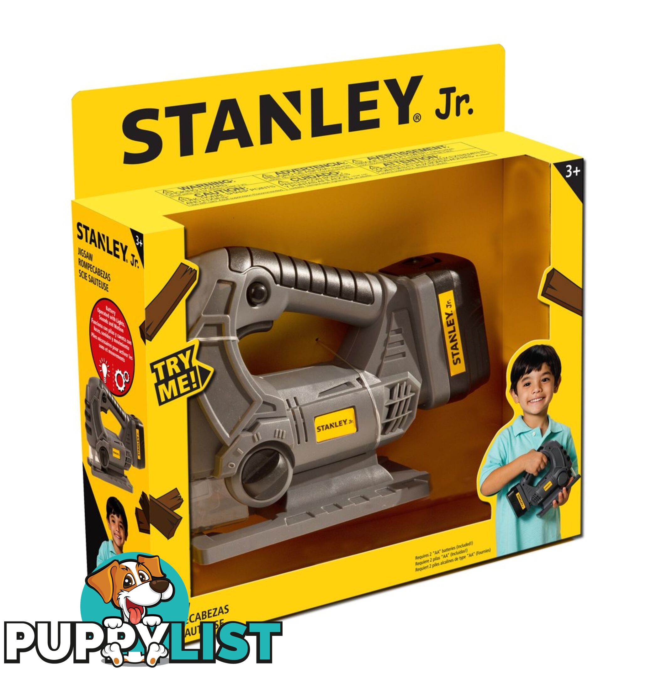 Stanley Jr - Battery Operated Toy Jigsaw Art65267 - 7290115140002