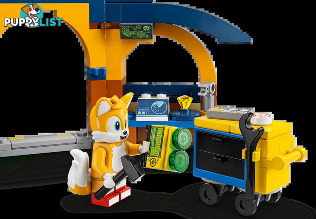 LEGO 76991 Tails' Workshop and Tornado Plane - Sonic the Hedgehog - 5702017419497