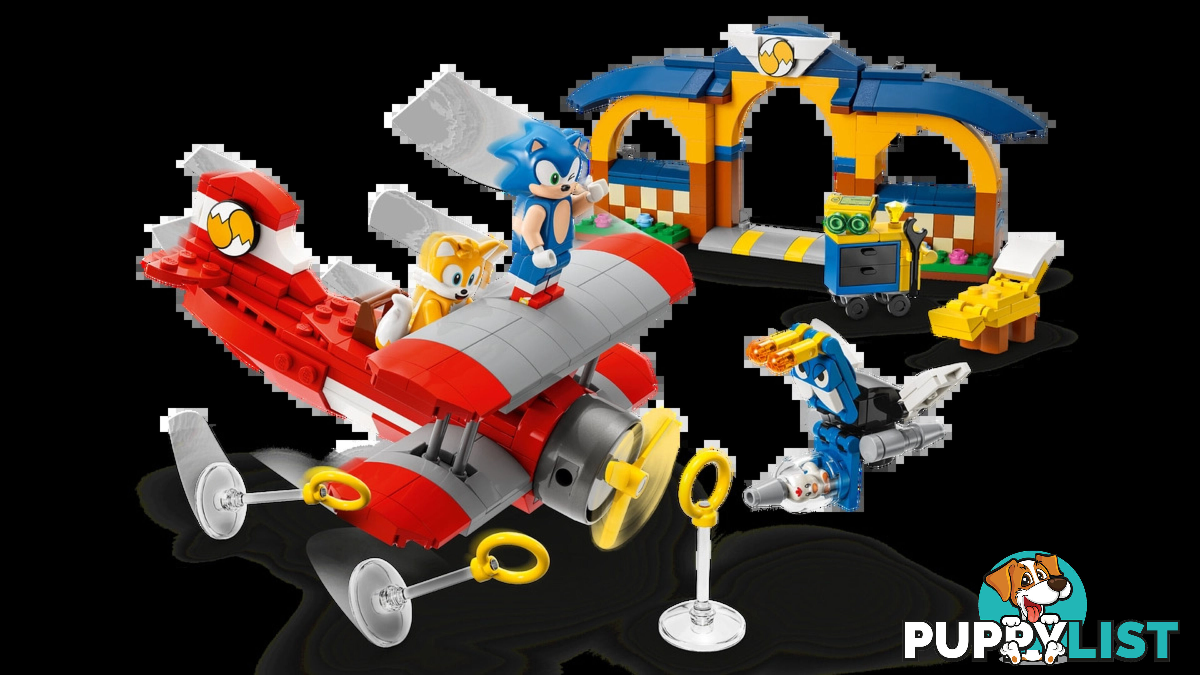 LEGO 76991 Tails' Workshop and Tornado Plane - Sonic the Hedgehog - 5702017419497