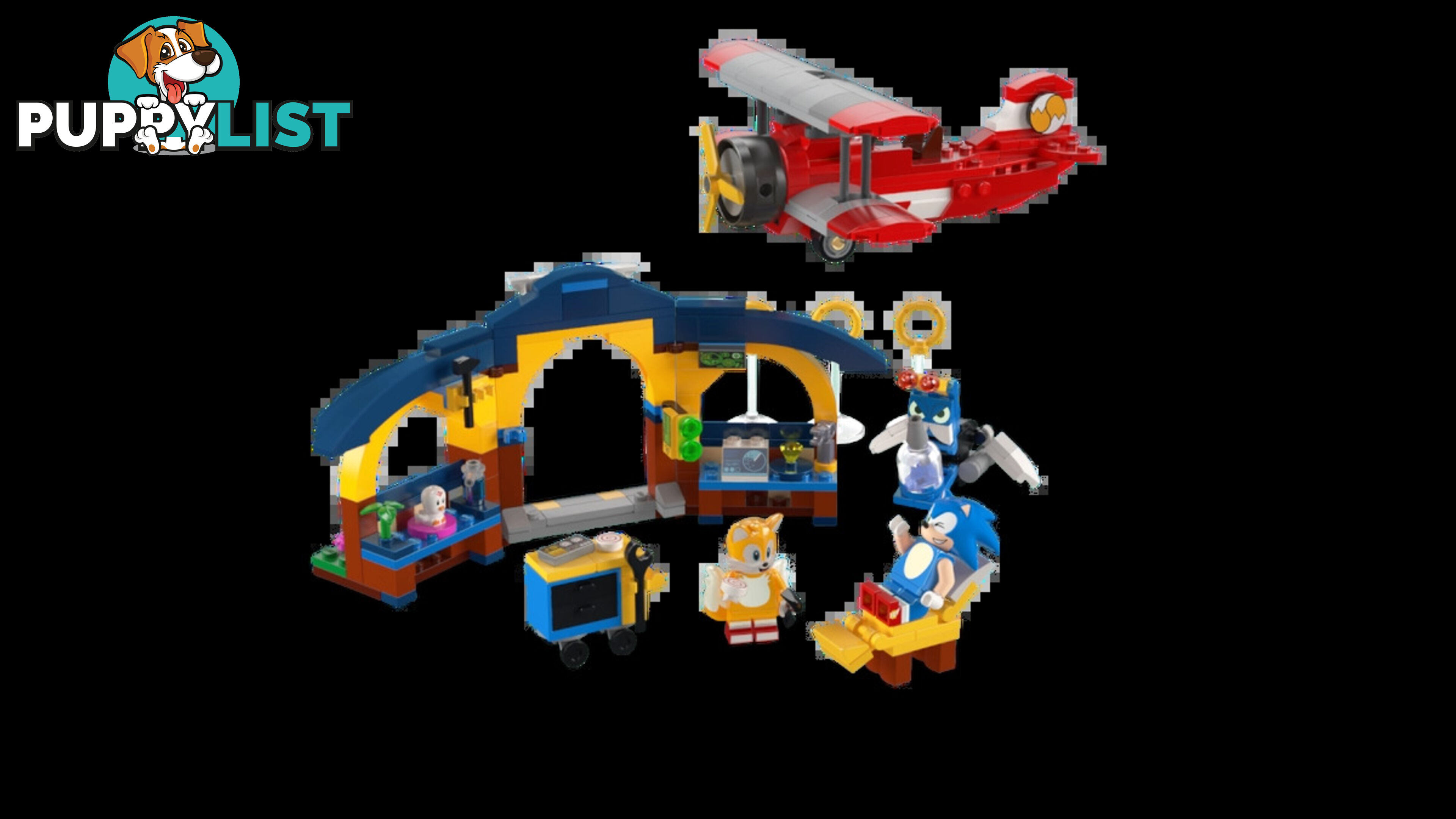 LEGO 76991 Tails' Workshop and Tornado Plane - Sonic the Hedgehog - 5702017419497