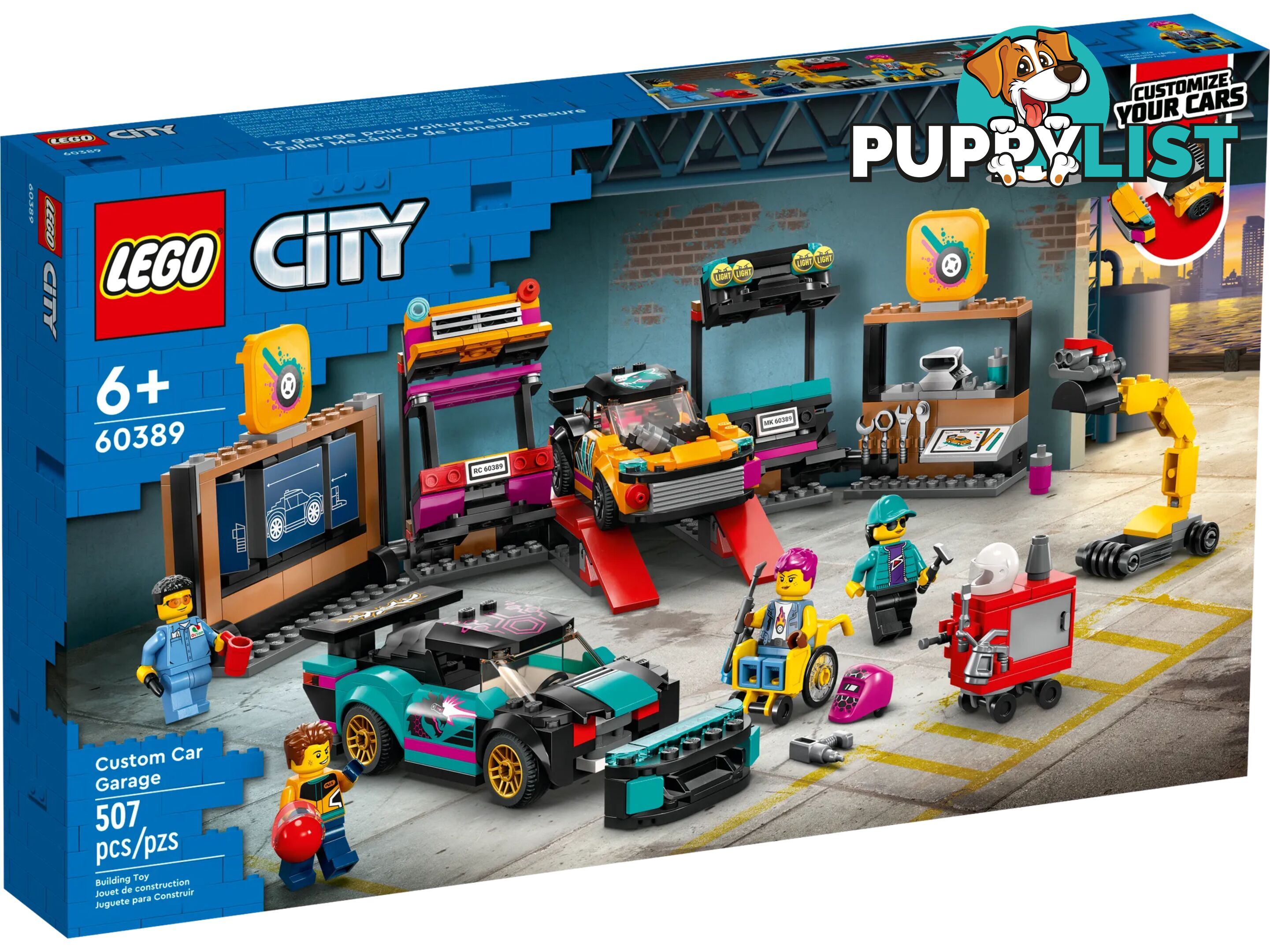 LEGO 60389 Custom Car Garage - City - 5702017416441