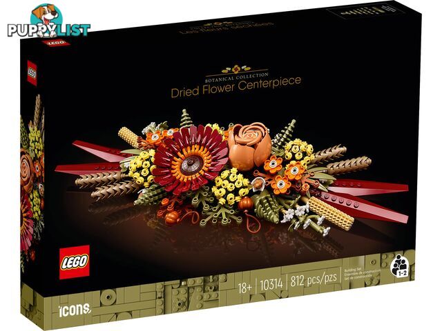 LEGO 10314 Dried Flower Centerpiece - Icons - 5702017416878