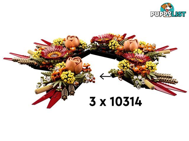 LEGO 10314 Dried Flower Centerpiece - Icons - 5702017416878