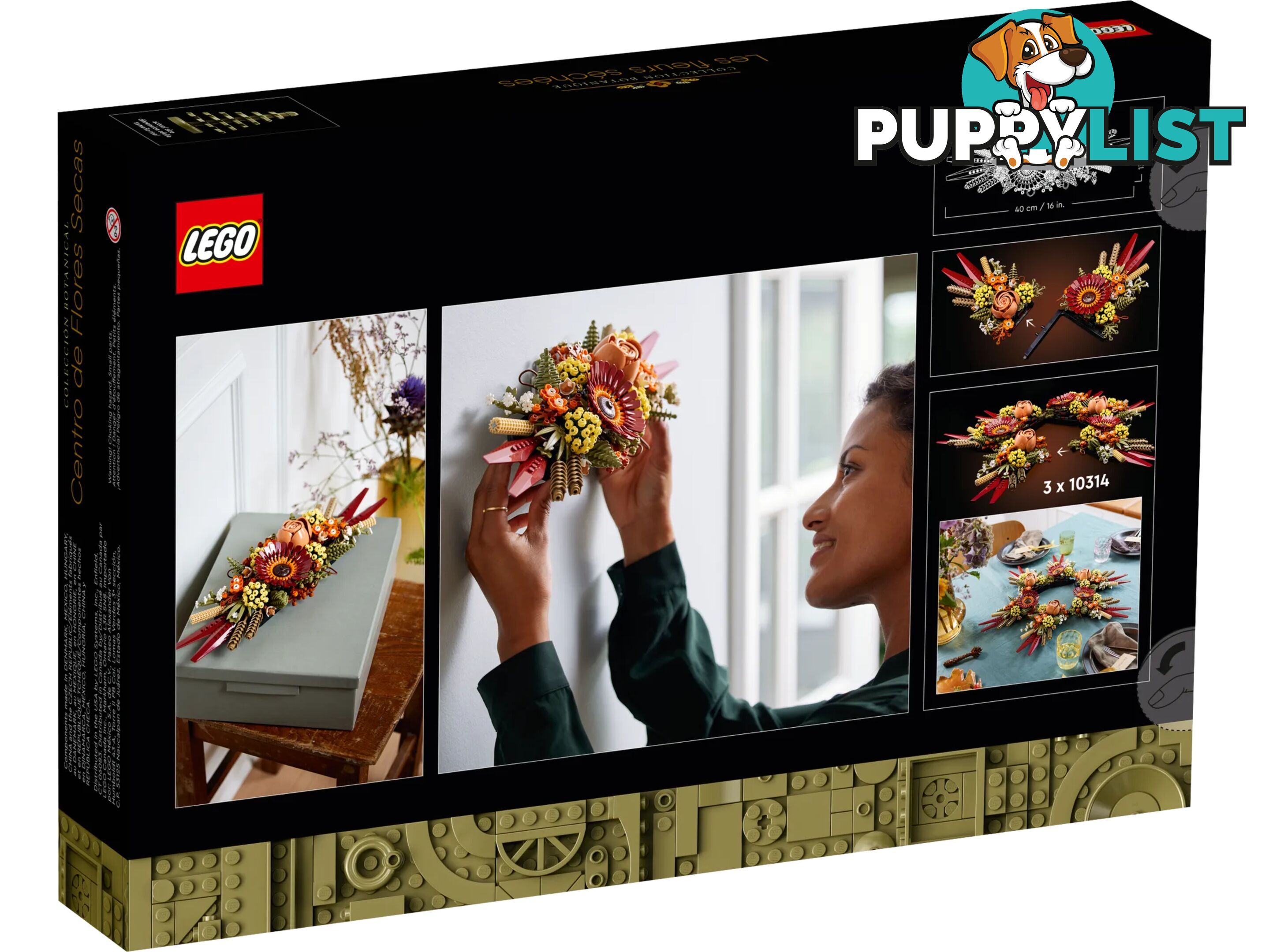 LEGO 10314 Dried Flower Centerpiece - Icons - 5702017416878